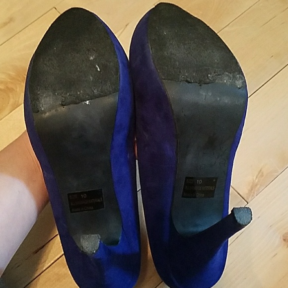 Deep Blue Heels - Picture 4 of 5